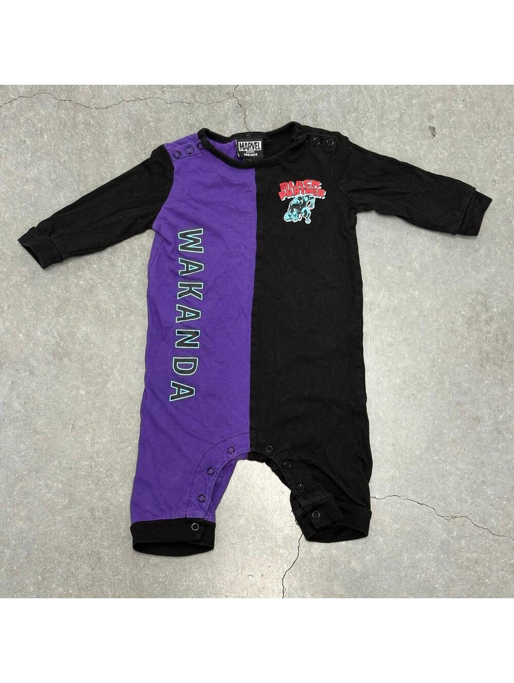 Box Lunch Baby Marvel Black Panther Bodysuit